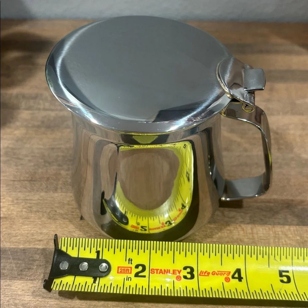 HIA 18/10 Stainless Steel Insulated Beverage Server \ Pitcher ~ 10 Ounces ~ NEW